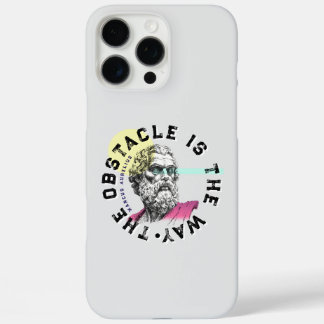 The Obstacle Is The Way – Marcus Aurelius Quote iPhone 16 Pro Max Case