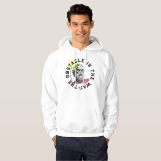 The Obstacle Is The Way – Marcus Aurelius Quote Hoodie