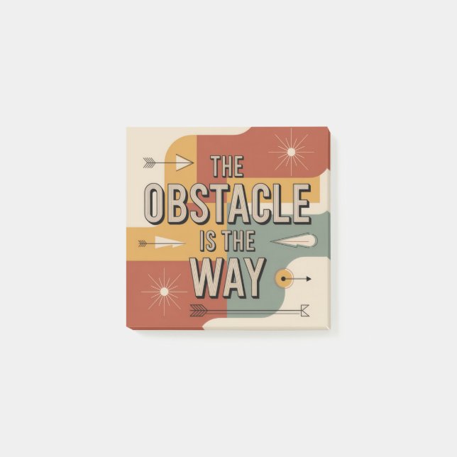 The Obstacle Is The Way Post-it Notes (Front)