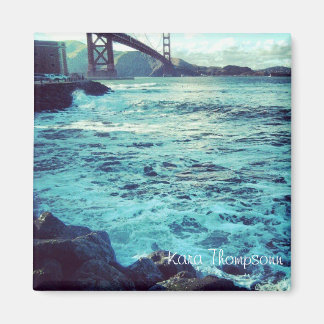 The Ocean and The Bridge Magnet