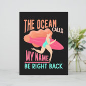 The Ocean Calls Surfer (Standing Front)