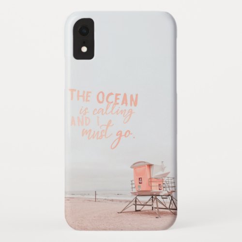 The Ocean Is Calling iPhone XR Case
