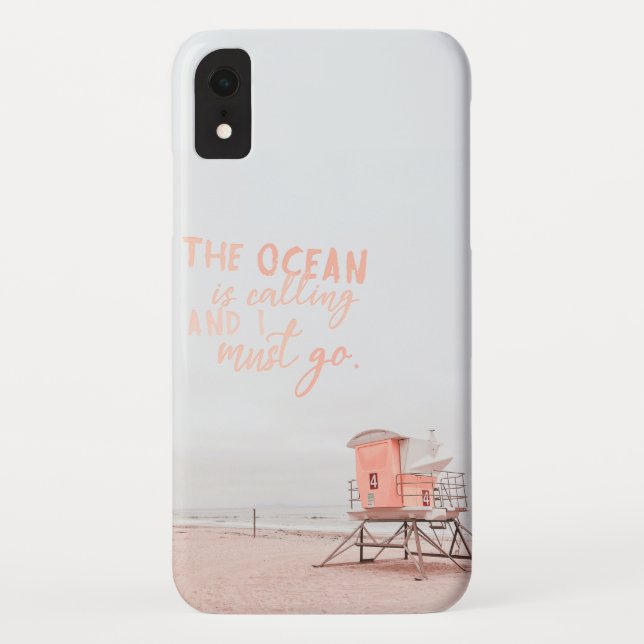 The Ocean Is Calling Case-Mate iPhone Case (Back)