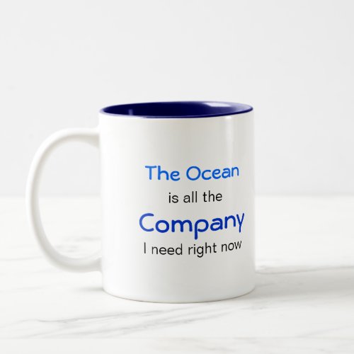 The Ocean is Company Two_Tone Coffee Mug