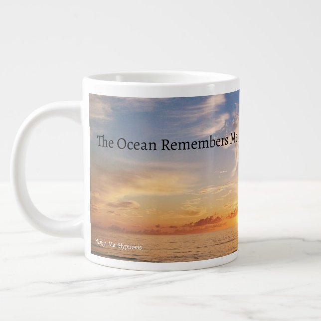 The Ocean Remembers Me Mug (Left)
