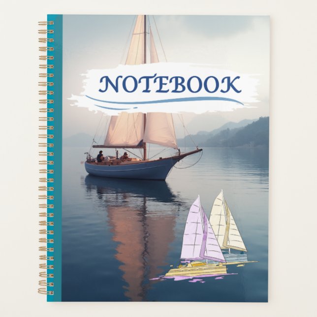The "Ocean Whisper" Digital Notebook (Front)