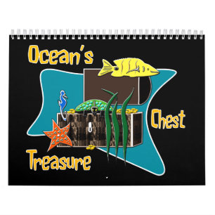 The ocean's treasure chest calendar