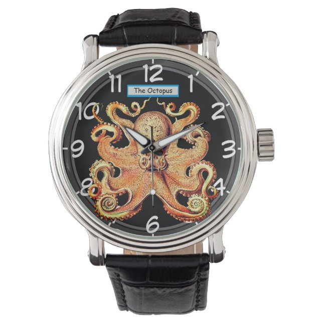 The Octopus Themed Watch (Front)