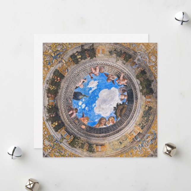 The Oculus, Bridal Chamber, Camera Picta Holiday Card (Front/Back In Situ)