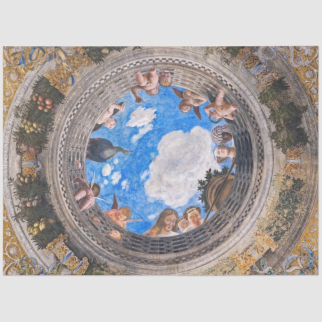 The Oculus, Bridal Chamber, Camera Picta Tissue Paper (Front)