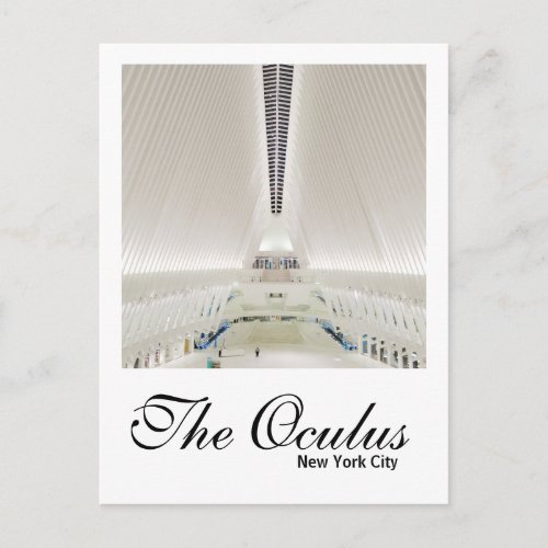 The Oculus New York Postcard USA