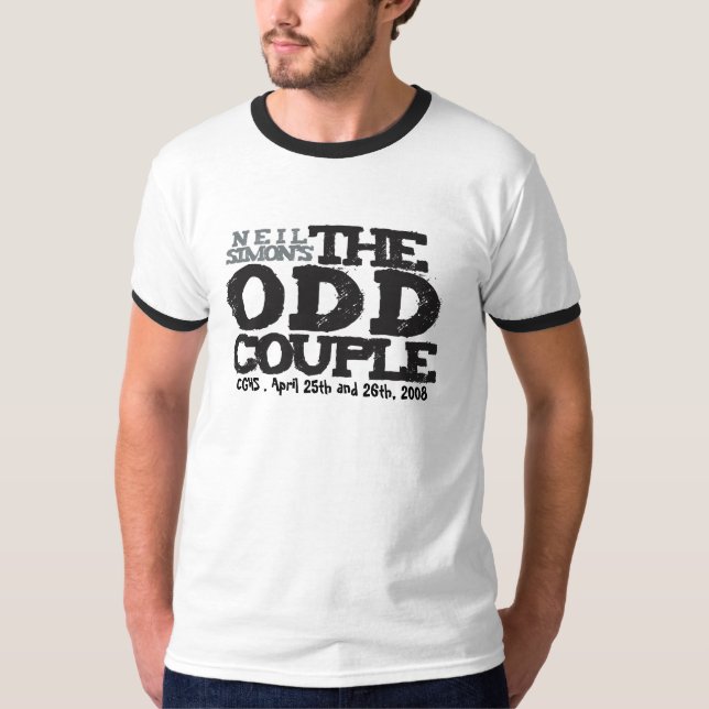 The Odd Couple Ringer T-Shirt (Front)