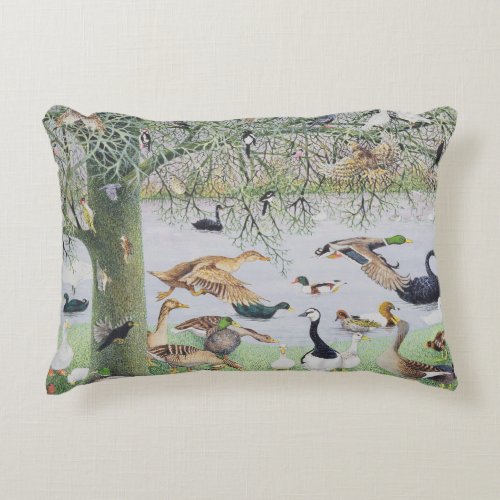 The Odd Duck Decorative Pillow