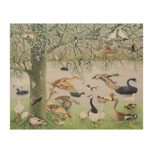 The Odd Duck Wood Wall Decor