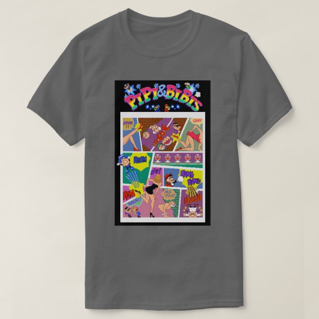 The Oddity That Is Pipi Bibis T-Shirt (Design Front)