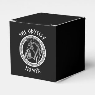 The Odyssey Homer Greek Helmet Ancient Mythology I Favor Boxes