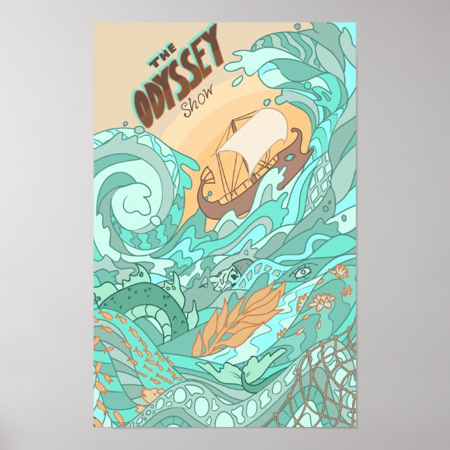 The Odyssey Show Poster (Front)