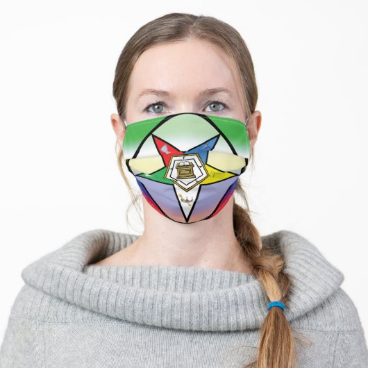 The OES Adult Cloth Face Mask (Worn)