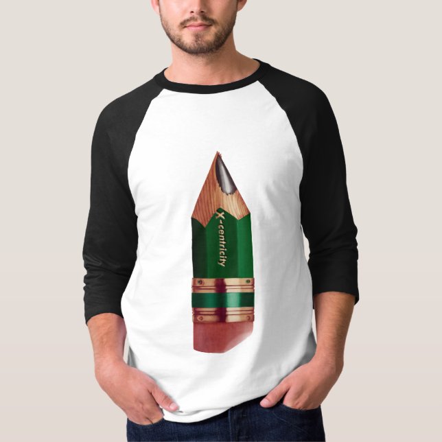 The Off-Center Stubbie T-Shirt (Front)