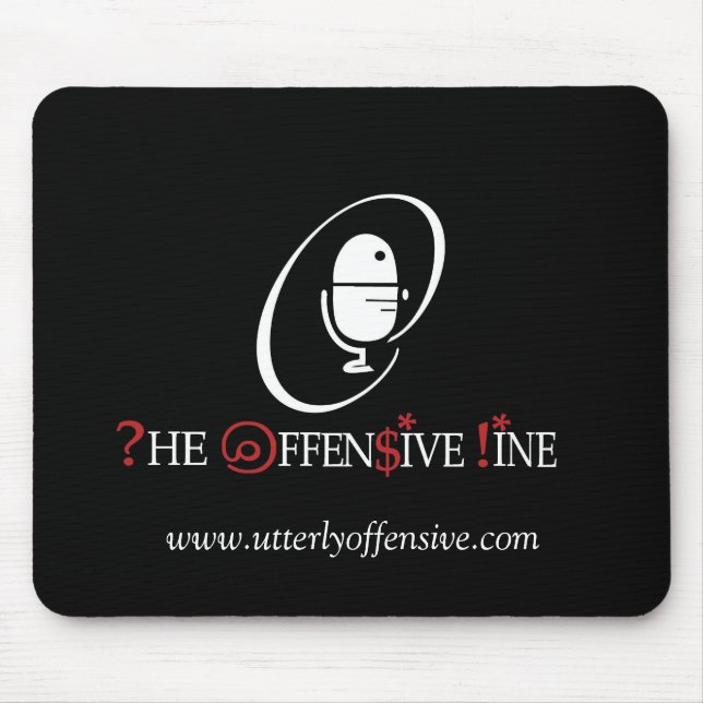The Offensive Line Mousepad (Front)