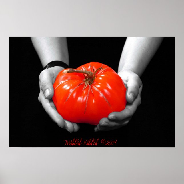 THE OFFERING IN RED  POSTER (Front)