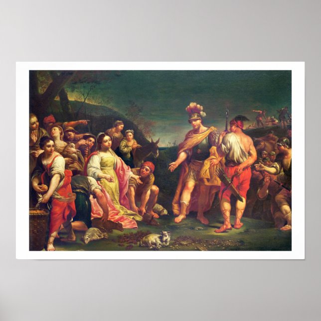 The Offering of Abigail before David Poster (Front)