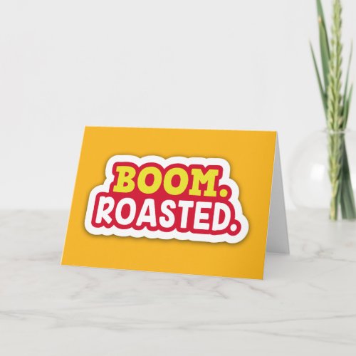 The Office  Boom Roasted Card