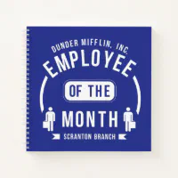 The Office - Dunder Mifflin Paper Company Logo - Black | Spiral Notebook