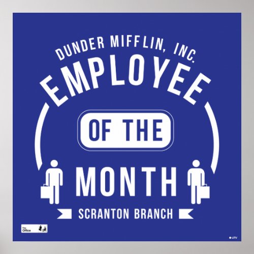 The Office  Dunder Mifflin Employee of the Month Poster