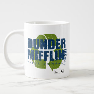 The Office   Dunder Mifflin Recycle Logo Giant Coffee Mug