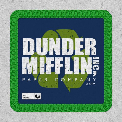 The Office  Dunder Mifflin Recycle Logo Patch