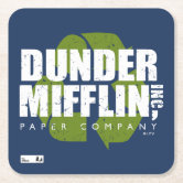 The Office Dunder Mifflin Coasters, Set of 6