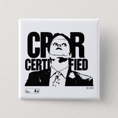 The Office  Dwight CPR Certified Button