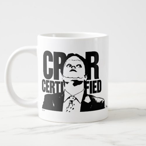 The Office  Dwight CPR Certified Giant Coffee Mug
