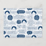 The Office | Dwight Schrute Quotes Pattern Postcard