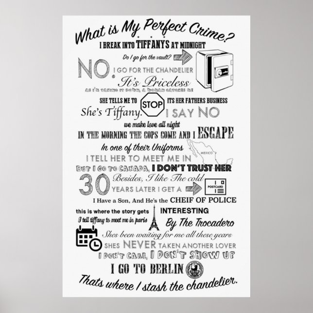 The Office Dwights Perfect Crime Poster (Front)