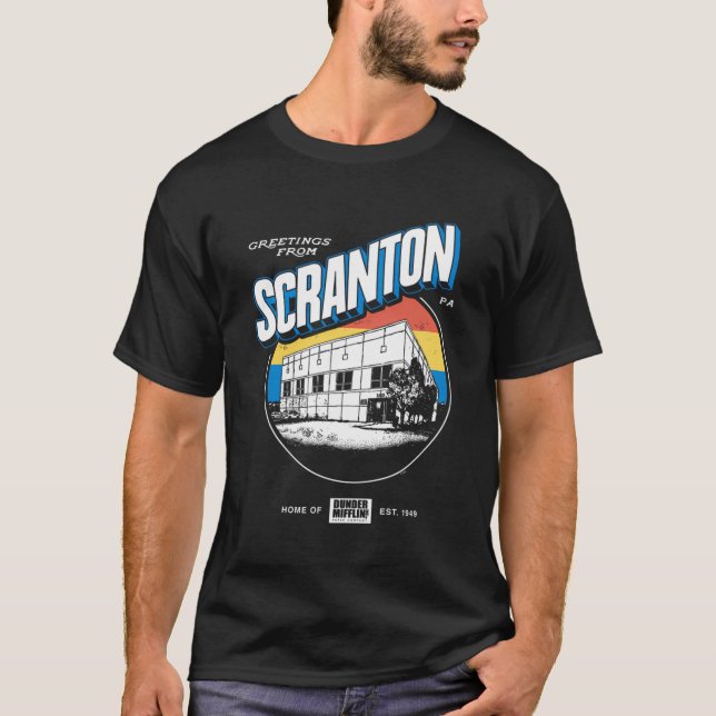 The Office Greetings From Scranton T-Shirt (Front)