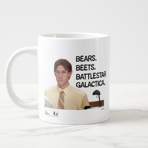 The Office  Jim as Dwight 3 Bs Giant Coffee Mug