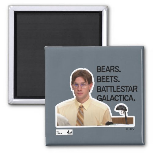 The Office  Jim as Dwight 3 Bs Magnet