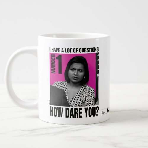 The Office  Kelly How Dare You Giant Coffee Mug