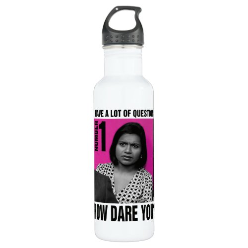 The Office  Kelly How Dare You Stainless Steel Water Bottle