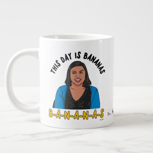 The Office  Kelly This Day is Bananas Giant Coffee Mug