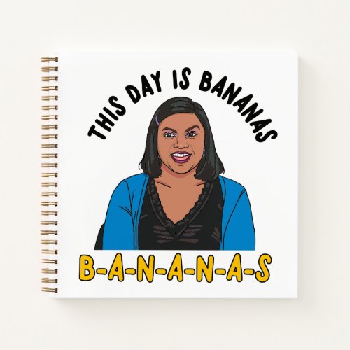 The Office  Kelly This Day is Bananas Notebook