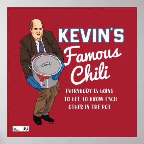 The Office  Kevins Famous Chili Poster
