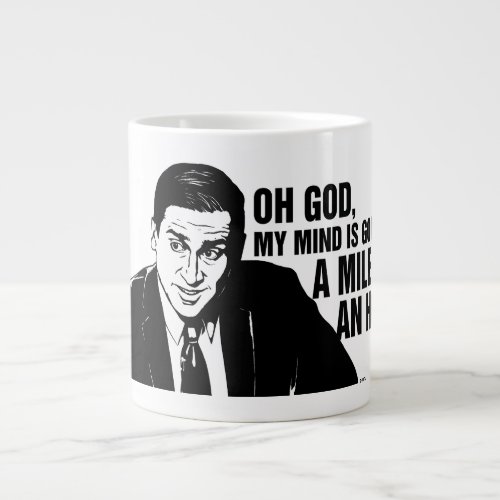 The Office  Michael Going a Mile an Hour Giant Coffee Mug