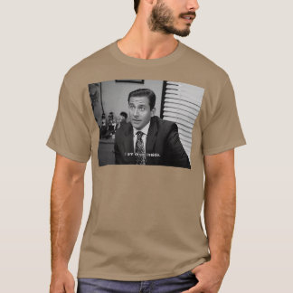 The Office Michael is Dead Inside B+W  T-Shirt