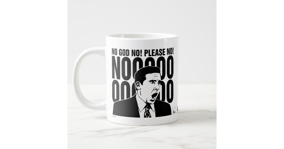 The Office Stanley Did I Stutter White 20 oz White Cup Mug Coffee