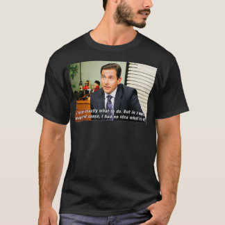 The Office Michael No Idea  T-Shirt