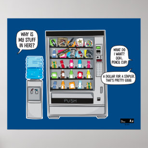 Vending Machine Posters & Prints | Zazzle