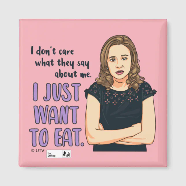 Pam Beesly Dunder Mifflin - Pam Beesly - Magnet